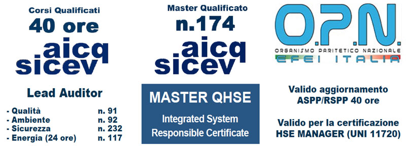 Certificazioni Master MASGI